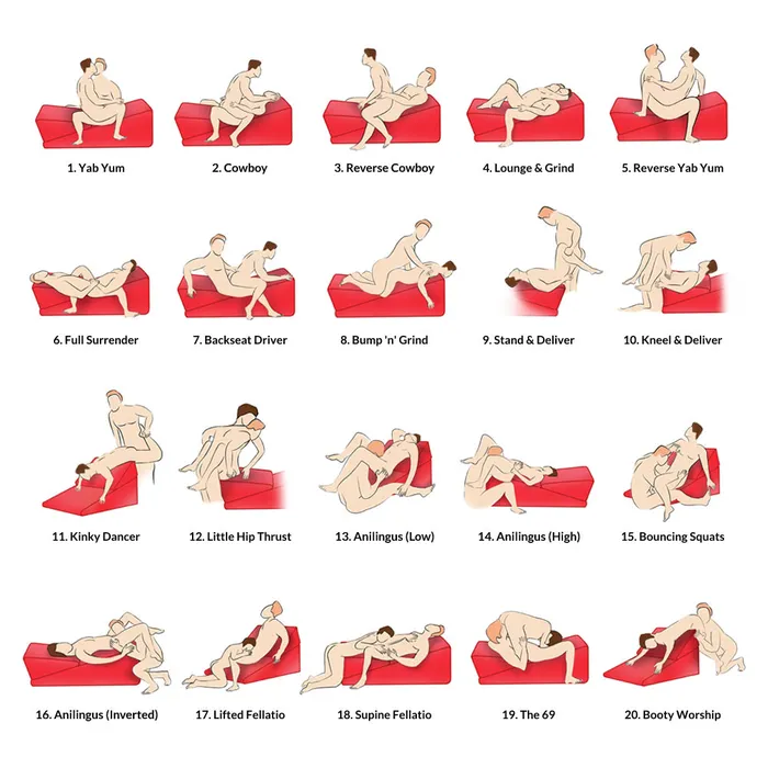 Bedroom Bliss Anal Love Cushion Set