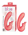 Blaze By Nasstoys Blaze Bunny Thumper Rechargeable Silicone Vibrator Coral Female Sex Toys Blaze By Nasstoys Blaze Bunny Thumper Rechargeable Silicone Vibrator Coral Female Sex Toys