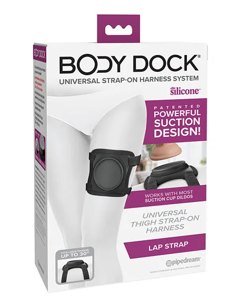Body Dock Female Sex Toys Body Dock Lap Strap StrapOn Black