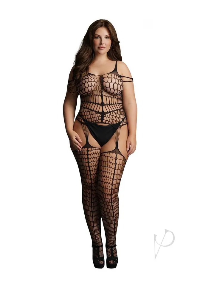 Bodystockings Playsuits Le Desir Le Desir Shredded Suspender Bodystocking Queen Black Bodystockings Playsuits Le Desir Le Desir Shredded Suspender Bodystocking Queen Black