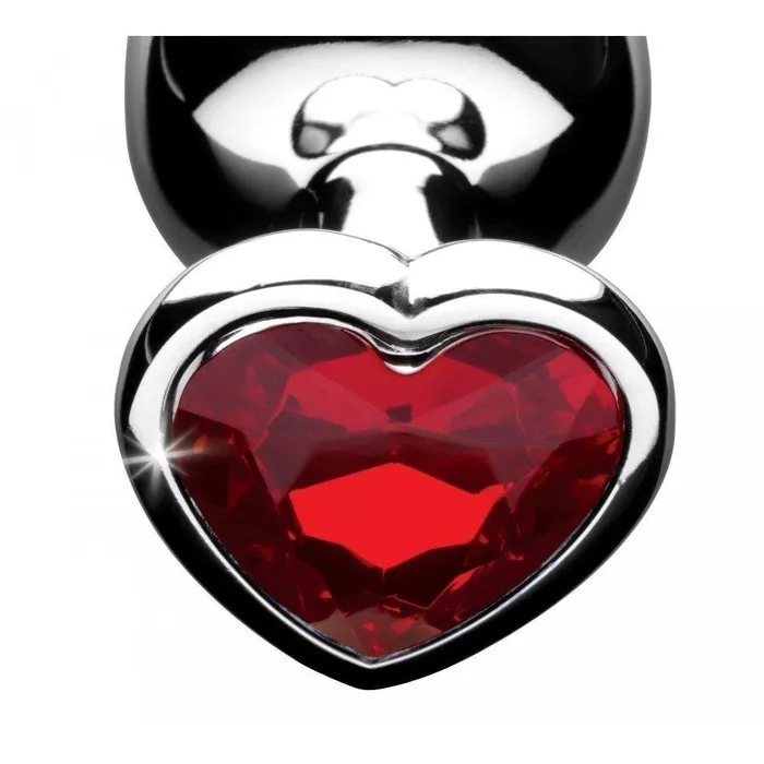 Booty Sparks Red Heart Gem Anal Plug Anal