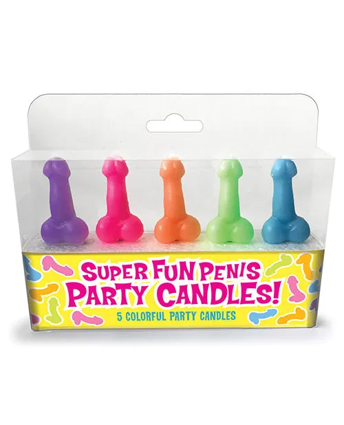 Candyprints Party Male Sex Toys Candyprints Super Fun Penis Candles Assorted Colors 5 Per Pack Candyprints Party Male Sex Toys Candyprints Super Fun Penis Candles Assorted Colors 5 Per Pack