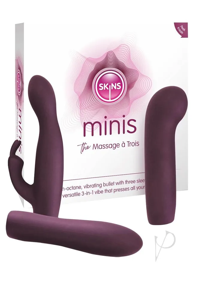 Couples Skins Skins Minis Massage A Trois WhiteMagenta