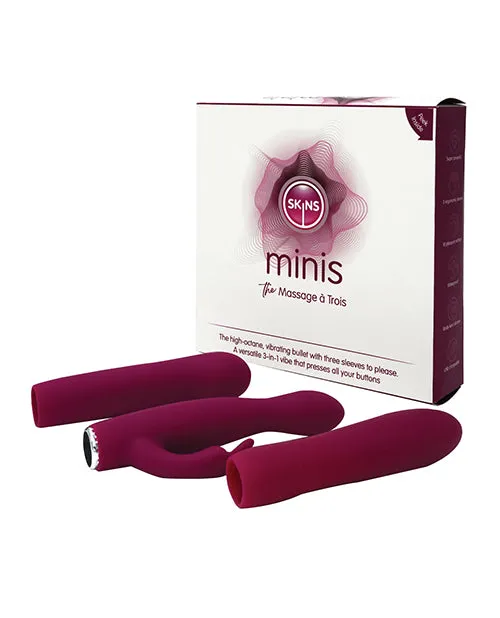 Couples Skins Skins Minis Massage A Trois WhiteMagenta Couples Skins Skins Minis Massage A Trois WhiteMagenta