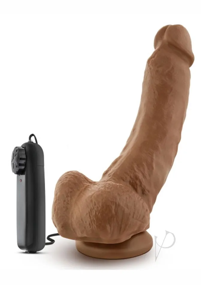 Coverboy The Boxer Vibrating Dildo with Balls with Wired Remote Control 9in Caramel Coverboy Female Sex Toys Coverboy The Boxer Vibrating Dildo with Balls with Wired Remote Control 9in Caramel Coverboy Female Sex Toys