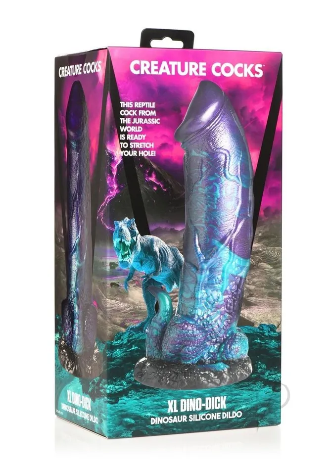 Creature Cocks Dildos Creature Cocks Dino Dick Dinosaur Silicone Dildo XLarge Multicolor Creature Cocks Dildos Creature Cocks Dino Dick Dinosaur Silicone Dildo XLarge Multicolor
