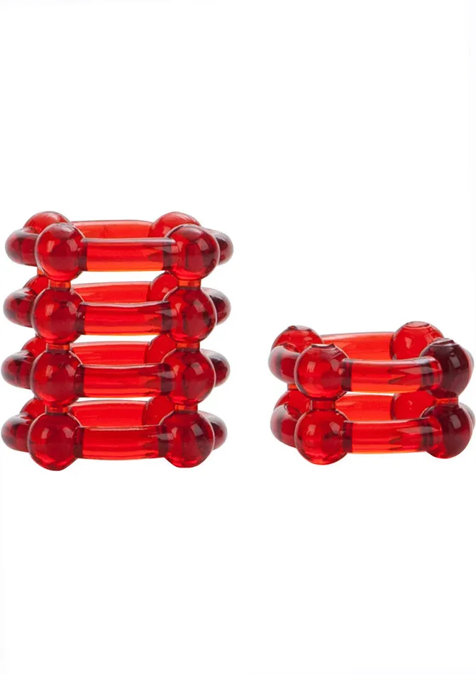 Dildos Colt COLT Enhancer Rings Cock Rings Red Dildos Colt COLT Enhancer Rings Cock Rings Red