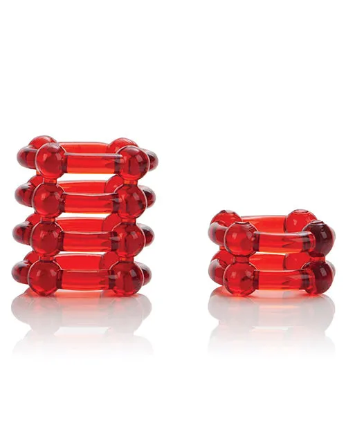 Dildos Colt COLT Enhancer Rings Cock Rings Red Dildos Colt COLT Enhancer Rings Cock Rings Red