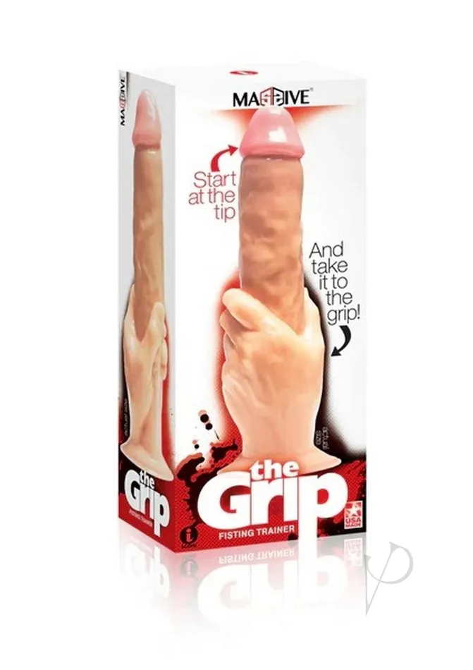 Dildos Falcon The Grip Fisting Trainer Realistic Cock In Hand Dildo 14in Vanilla Massive Dildos Falcon The Grip Fisting Trainer Realistic Cock In Hand Dildo 14in Vanilla Massive