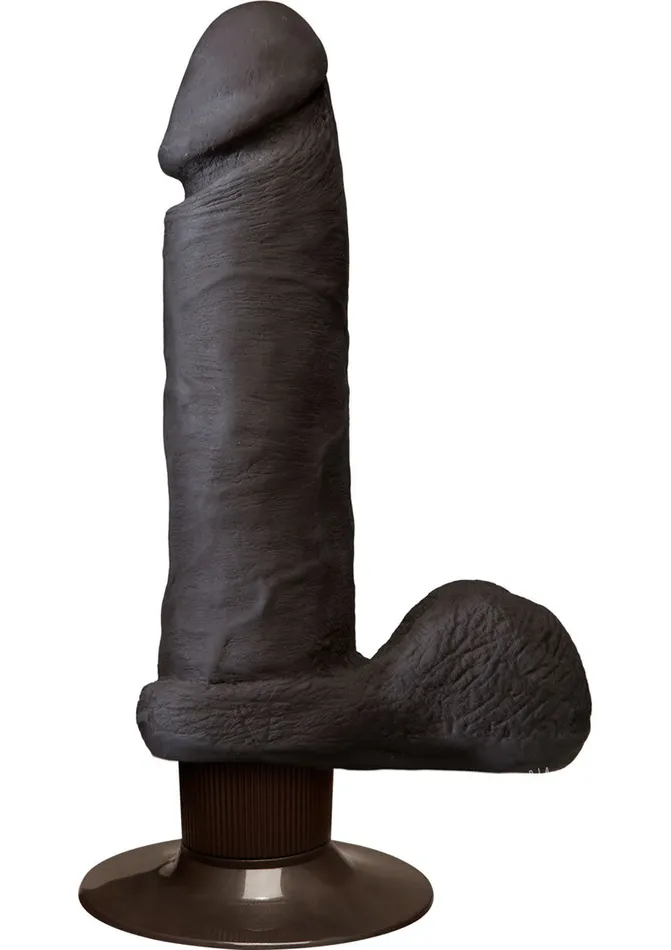 Dildos The Realistic Cock The Realistic Cock Ultraskyn Vibrating Dildo 6in Black Dildos The Realistic Cock The Realistic Cock Ultraskyn Vibrating Dildo 6in Black