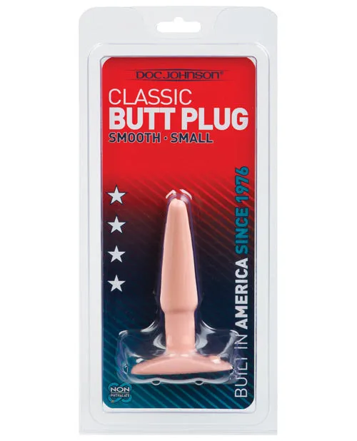 Doc Johnson Classic Butt Plug Small Vanilla Doc Johnson Anal Doc Johnson Classic Butt Plug Small Vanilla Doc Johnson Anal