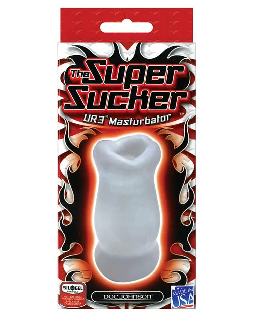 Doc Johnson Male Sex Toys The Super Sucker Ultraskyn Masturbator Clear Doc Johnson Male Sex Toys The Super Sucker Ultraskyn Masturbator Clear