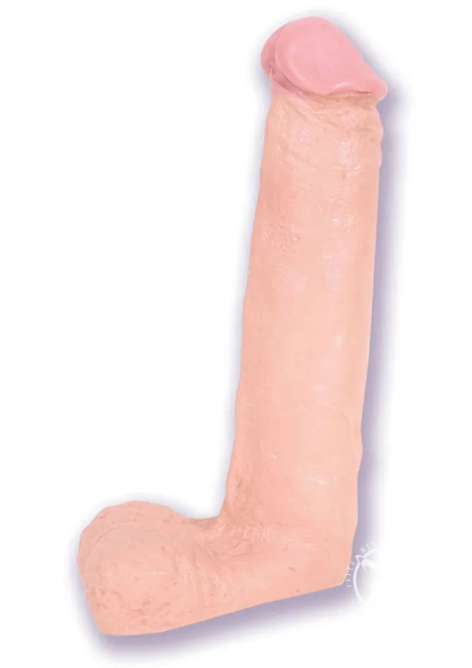 Doc Johnson The Naturals Dildo with Balls 8in Vanilla Dildos Doc Johnson The Naturals Dildo with Balls 8in Vanilla Dildos