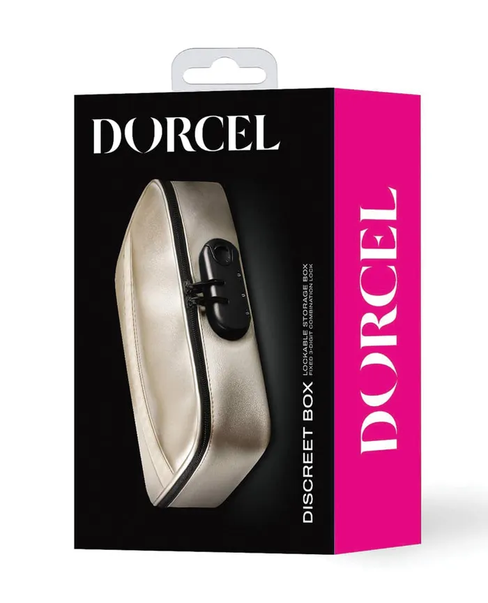 Dorcel Dorcel Lockable Discreet Box Luxury Gold Vibrators
