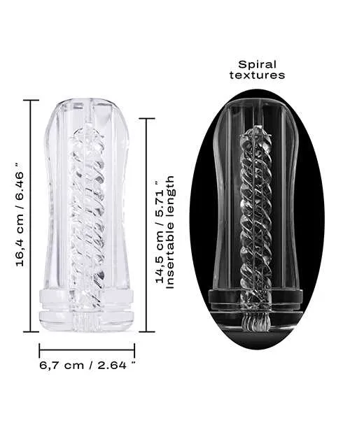 Dorcel Male Sex Toys Dorcel Deep Blow Tornado Sleeve Clear Dorcel Male Sex Toys Dorcel Deep Blow Tornado Sleeve Clear