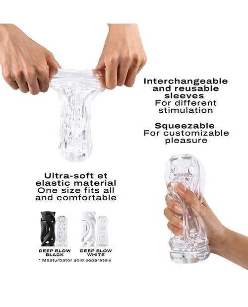Dorcel Male Sex Toys Dorcel Deep Blow Tornado Sleeve Clear Dorcel Male Sex Toys Dorcel Deep Blow Tornado Sleeve Clear
