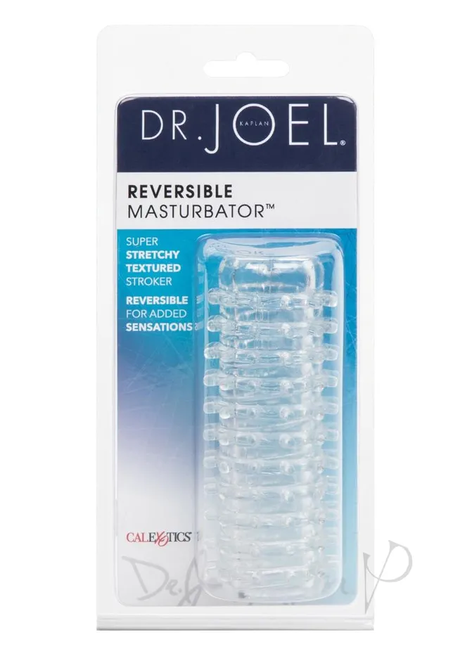 Dr Joel Kaplan Dr Joel Kaplan Reversible Masturbator Clear Male Sex Toys