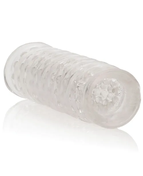 Dr Joel Kaplan Dr Joel Kaplan Reversible Masturbator Clear Male Sex Toys Dr Joel Kaplan Dr Joel Kaplan Reversible Masturbator Clear Male Sex Toys