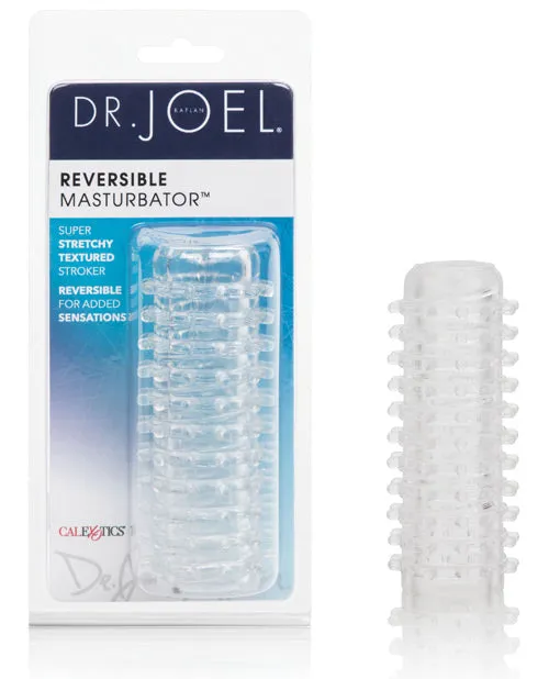 Dr Joel Kaplan Dr Joel Kaplan Reversible Masturbator Clear Male Sex Toys Dr Joel Kaplan Dr Joel Kaplan Reversible Masturbator Clear Male Sex Toys