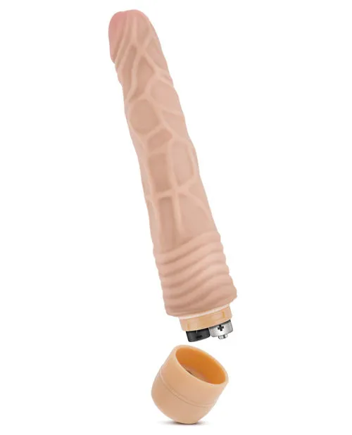Dr Skin Dr Skin Silver Collection Cock Vibe 2 Vibrating Dildo 9in Vanilla Dildos Dr Skin Dr Skin Silver Collection Cock Vibe 2 Vibrating Dildo 9in Vanilla Dildos