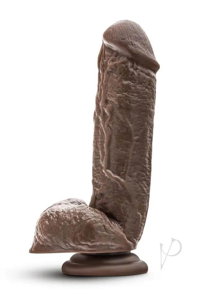 Dr Skin Dr Skin Silver Collection Mr D Dildo with Balls and Suction Cup 85in Chocolate Dildos Dr Skin Dr Skin Silver Collection Mr D Dildo with Balls and Suction Cup 85in Chocolate Dildos