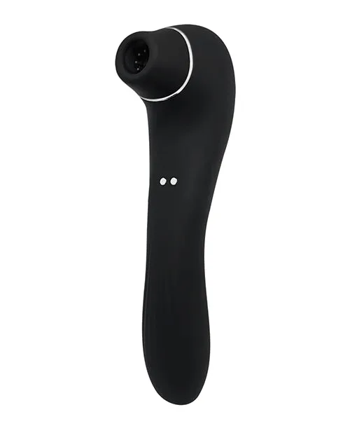Female Sex Toys Alive Alive Midnight Quiver Rechargeable Silicone Dual End Vibrator and Clitoral Stimulator Black Female Sex Toys Alive Alive Midnight Quiver Rechargeable Silicone Dual End Vibrator and Clitoral Stimulator Black