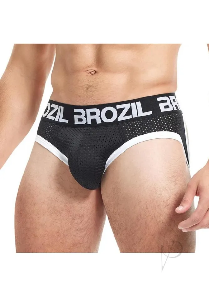 Female Sex Toys Brozil Brozil Ultra Sports Mesh Bulge Brief LargeXLarge Black Female Sex Toys Brozil Brozil Ultra Sports Mesh Bulge Brief LargeXLarge Black