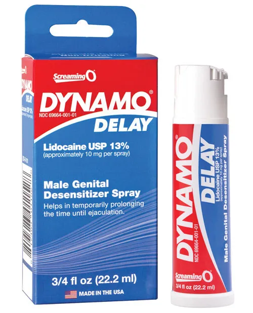 Female Sex Toys Dynamo Delay Dynamo Delay Spray Singles 75 Ounce