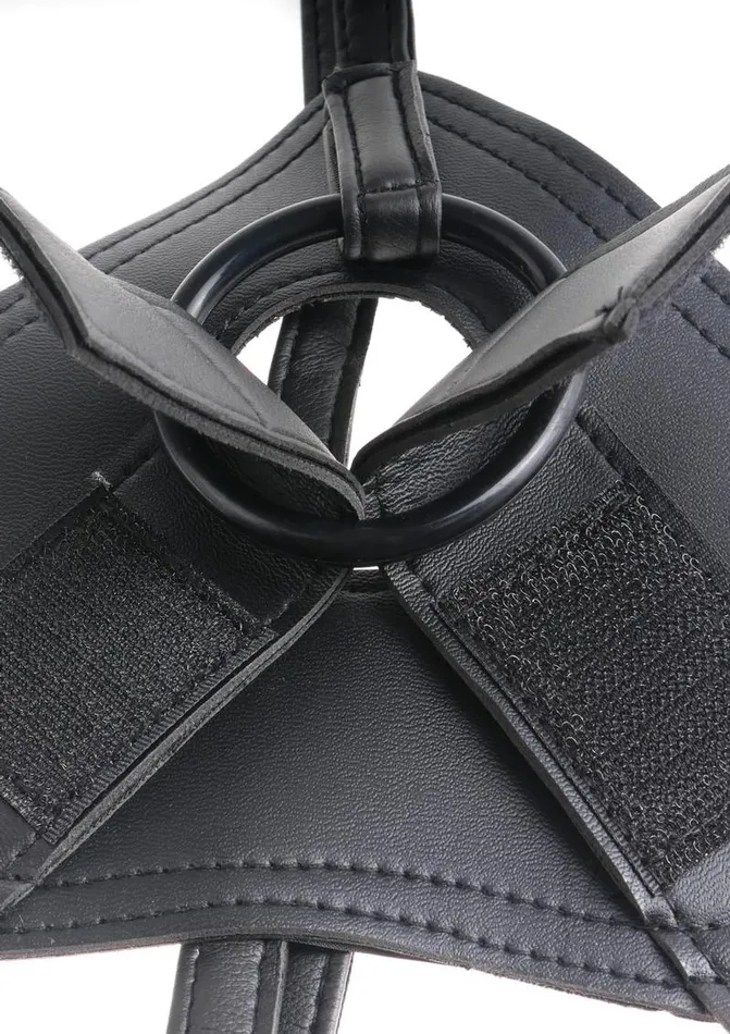 Female Sex Toys King Cock King Cock Strap on Harness with Dildo 9in Black