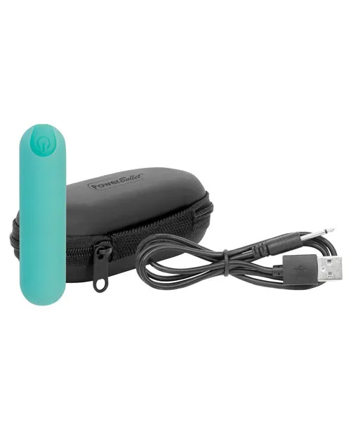 Female Sex Toys Powerbullet PowerBullet Essential Rechargeable Vibrating Bullet Teal