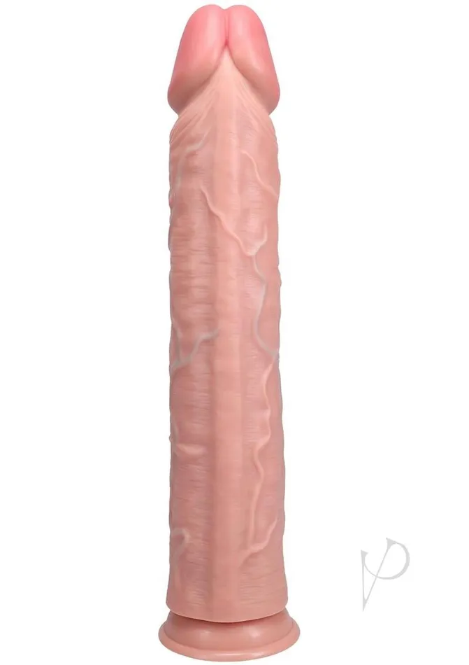 Female Sex Toys Real Rock RealRock Ultra Realistic Skin Extra Large Straight Dildo with Suction Cup 15in Vanilla Female Sex Toys Real Rock RealRock Ultra Realistic Skin Extra Large Straight Dildo with Suction Cup 15in Vanilla