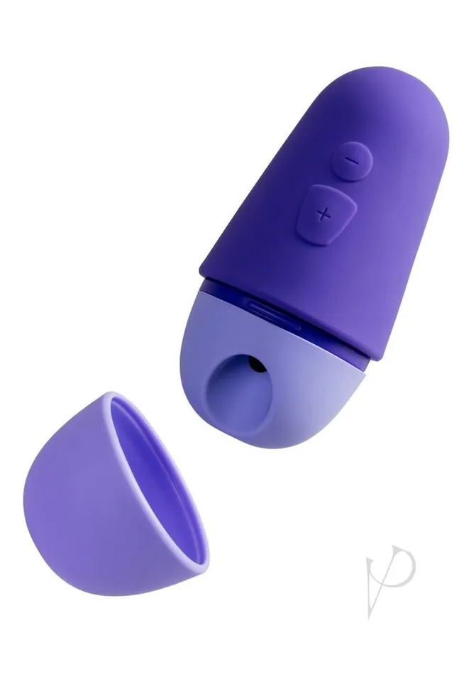 Female Sex Toys Romp Romp Free X Rechargeable Silicone Clitoral Air Stimulator Purple
