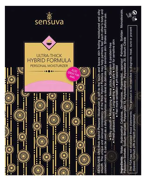 Female Sex Toys Sensuva Ultra Thick Hybrid Personal Moisturizer 338 oz Cotton Candy Sensuva Female Sex Toys Sensuva Ultra Thick Hybrid Personal Moisturizer 338 oz Cotton Candy Sensuva