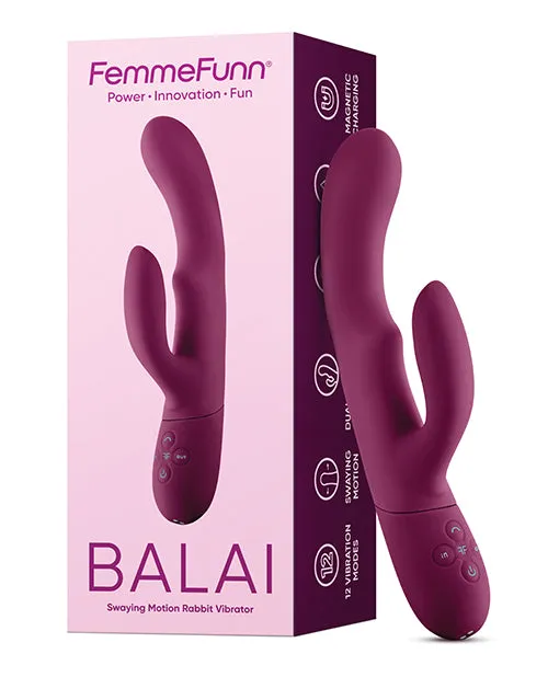 Femme Funn Vibrators Femme Funn Balai Side to Side Swaying Rabbit Fuchsia Femme Funn Vibrators Femme Funn Balai Side to Side Swaying Rabbit Fuchsia