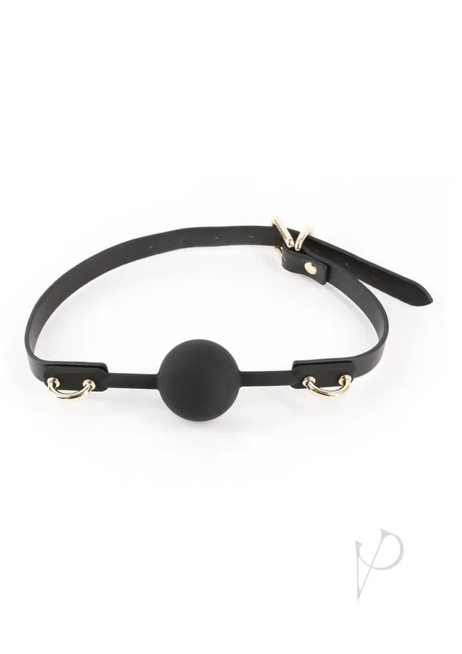 Fetish And Fashion Anal Fetish and Fashion Carol Silicone Ball Gag Black Fetish And Fashion Anal Fetish and Fashion Carol Silicone Ball Gag Black