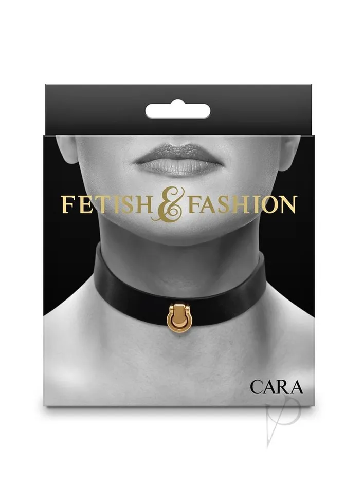 Fetish and Fashion Cara Collar BlackGold Fetish And Fashion Anal