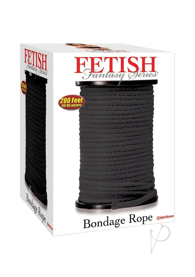 Fetish Fantasy Series Bondage Rope 200 Feet Black Fetish Fantasy Series Couples Fetish Fantasy Series Bondage Rope 200 Feet Black Fetish Fantasy Series Couples