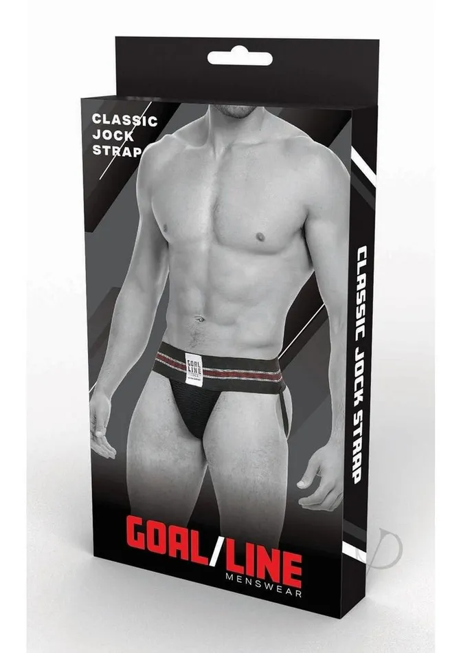 Goal Line Anal Goal Line Class Jockstrap LargeXLarge Black