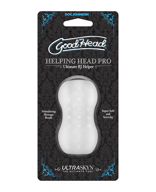 Good Head Male Sex Toys GoodHead Helping Head Pro Masturbator Frost Good Head Male Sex Toys GoodHead Helping Head Pro Masturbator Frost