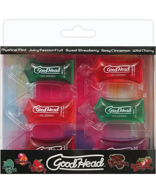 GoodHead Oral Sex Gel Flavored 25oz 6 pack Good Head Enhancers GoodHead Oral Sex Gel Flavored 25oz 6 pack Good Head Enhancers