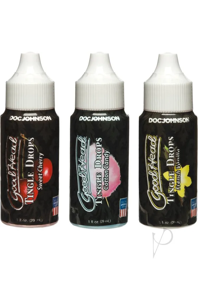 GoodHead Tingle Drops 1oz Assorted 3 Pack Good Head Enhancers GoodHead Tingle Drops 1oz Assorted 3 Pack Good Head Enhancers