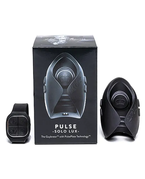 Hot Octopuss Pulse Solo Lux Black Hot Octopuss Vibrators Hot Octopuss Pulse Solo Lux Black Hot Octopuss Vibrators