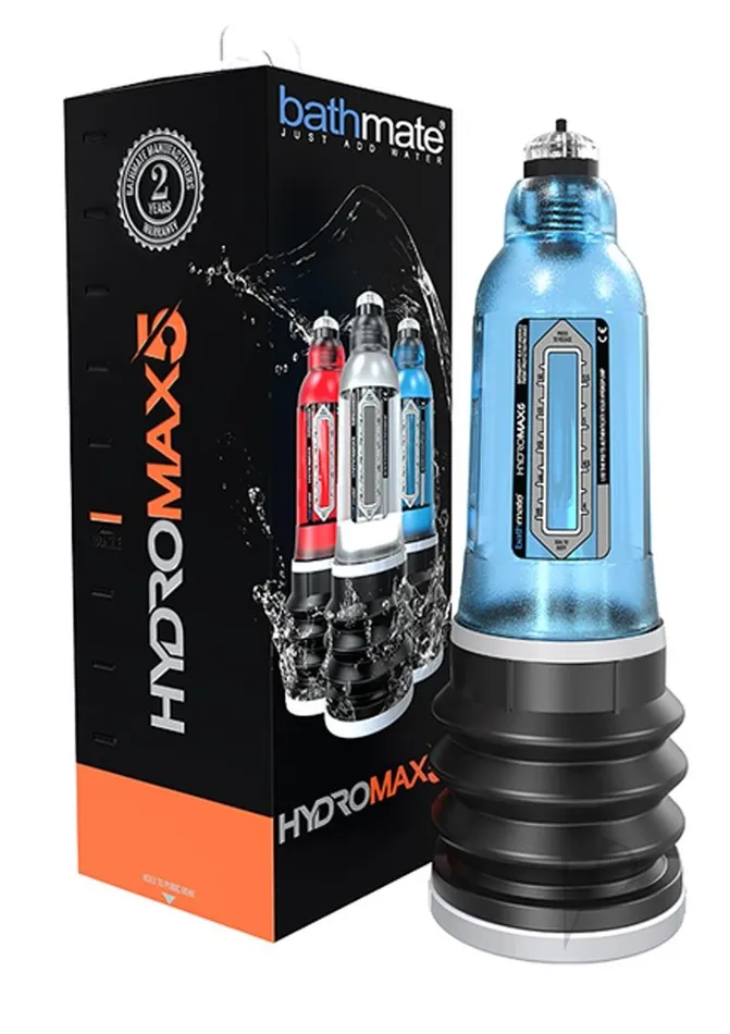 Hydromax5 Penis Pump Blue Bathmate Male Sex Toys