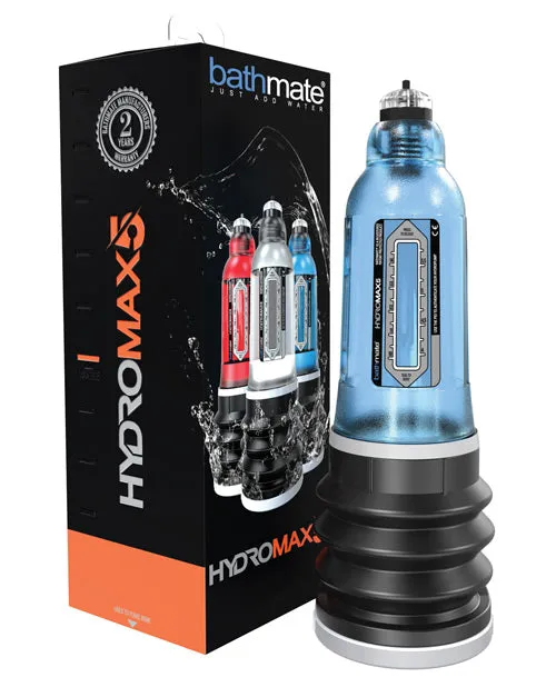 Hydromax5 Penis Pump Blue Bathmate Male Sex Toys