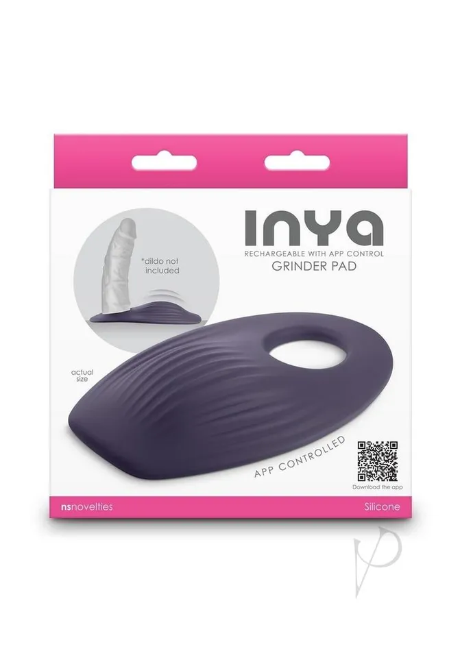 Inya Female Sex Toys Inya Grinder Rechargeable Silicone Vibrator Gray