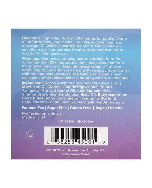 Jelique Couples Jelique Massage Candle Pheromone FCK Me Vanilla Sugar 4oz Jelique Couples Jelique Massage Candle Pheromone FCK Me Vanilla Sugar 4oz