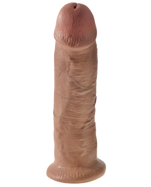 King Cock Realistic Dildo 10in Caramel King Cock Female Sex Toys