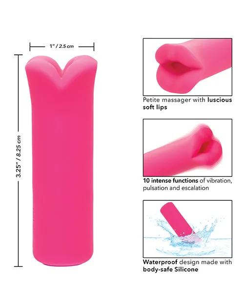 Kyst Female Sex Toys Kyst Lips Rechargeable Silicone Bullet Vibrator Pink