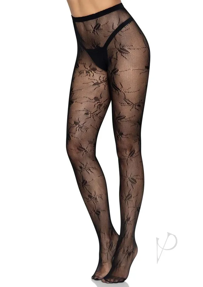 Leg Avenue Beetle Net Tights OS Black Leg Avenue Anal Leg Avenue Beetle Net Tights OS Black Leg Avenue Anal