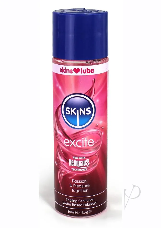 Lubricants Skins Skins Excite Tingling Water Based Lubricant 44oz